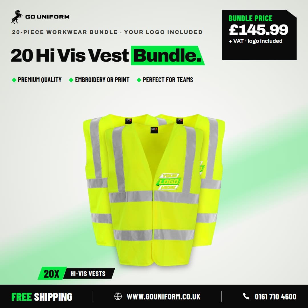 20 Hi Vis Vest Bundle