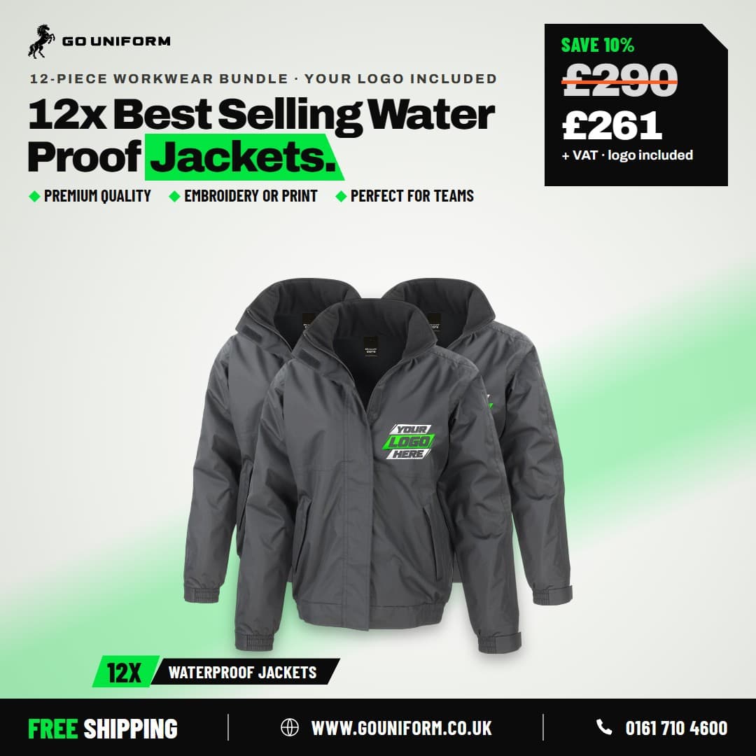 12x Best Selling Water Proof Jackets